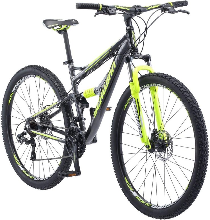 schwinn full suspension mountain bike